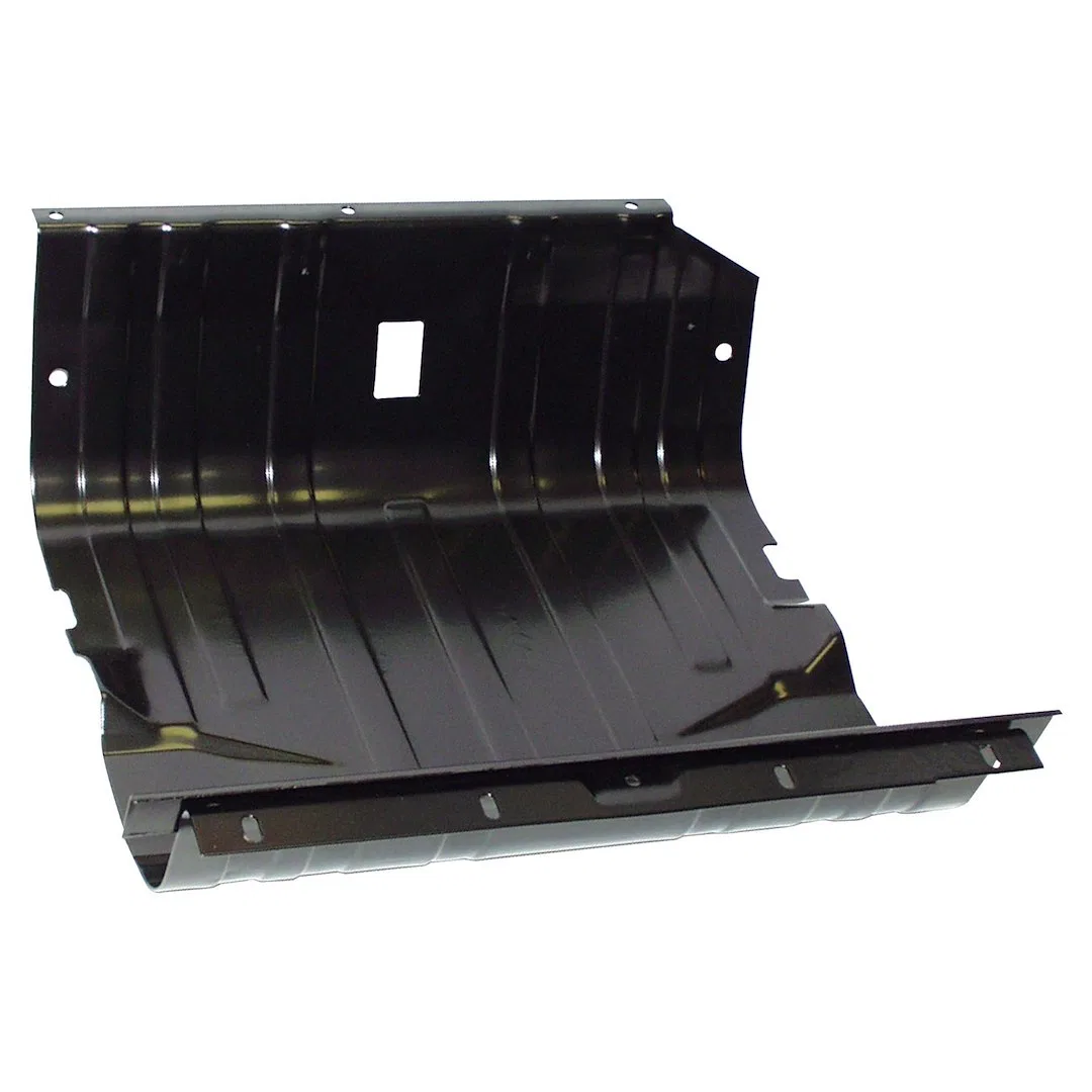 J5357023 – CROWN AUTO Skid Plate, Gas Tank Plate Powder Coated Black Steel